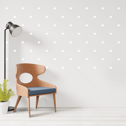 Dots Pattern - White